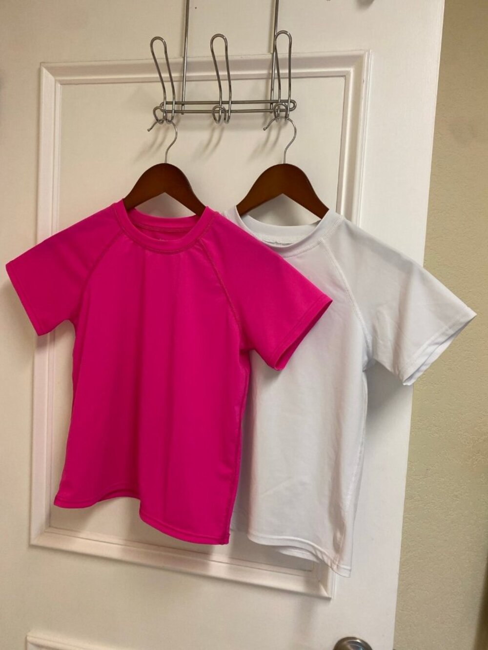 Poroka Girls UPF 50+ Sun Protection Rash Guard Swim Shirts Tops Size 8-10
